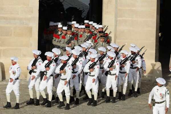 Paradna uniforme francuske vojske marinaca. - Sputnik Srbija