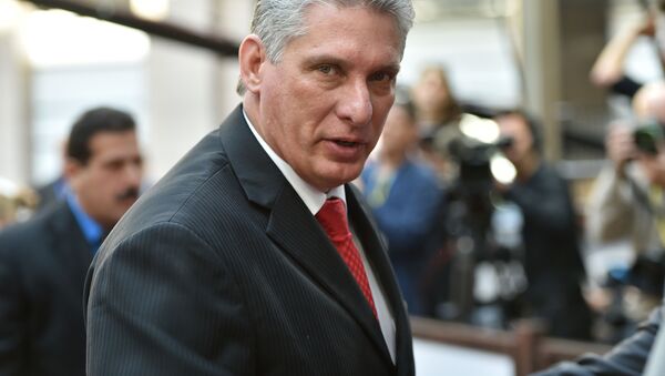 Kubanski predsednik Migel Dijaz Kanel - Sputnik Srbija