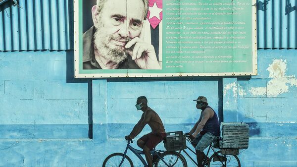 Scena iz glavnog grada Kube, Havane - Sputnik Srbija