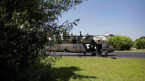Američki vojni helikopter prinudno sleteo u centru Bukurešta - Sputnik Srbija