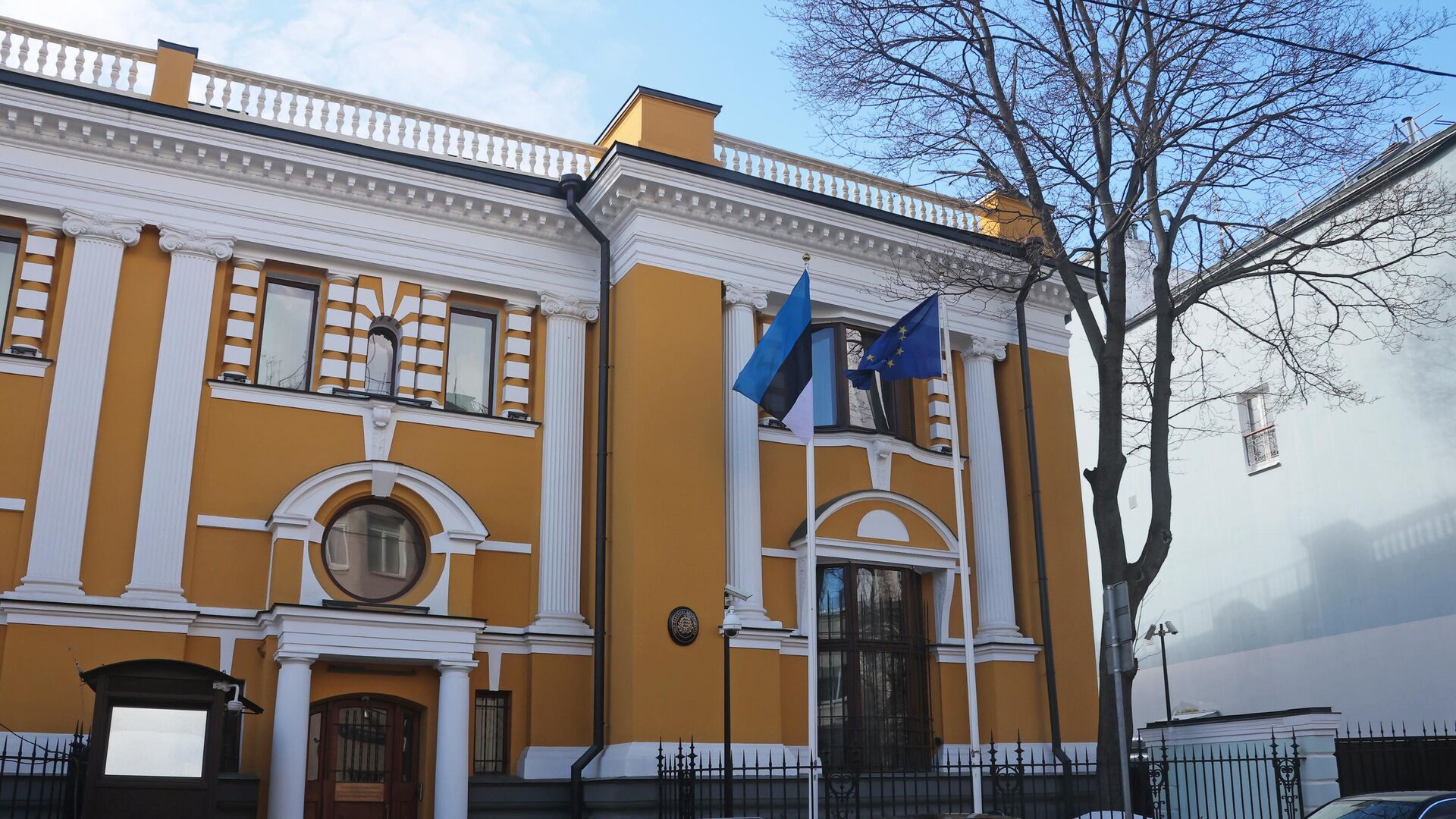 Зграда естонске амбасаде у Москви - Sputnik Србија, 1920, 15.07.2021