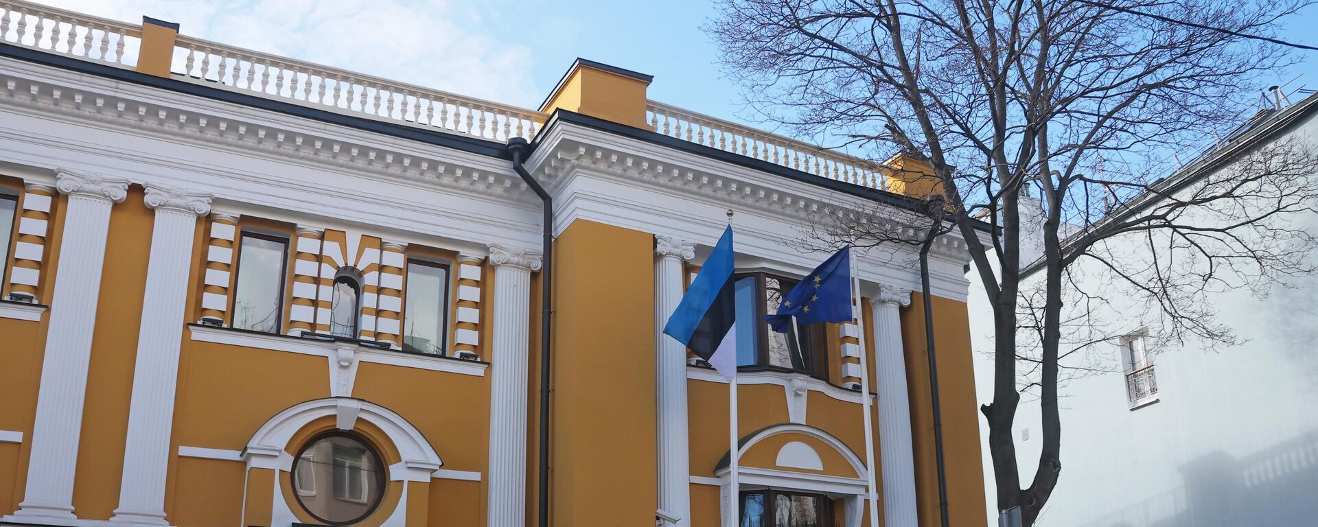 Зграда естонске амбасаде у Москви - Sputnik Србија, 1920, 24.03.2023