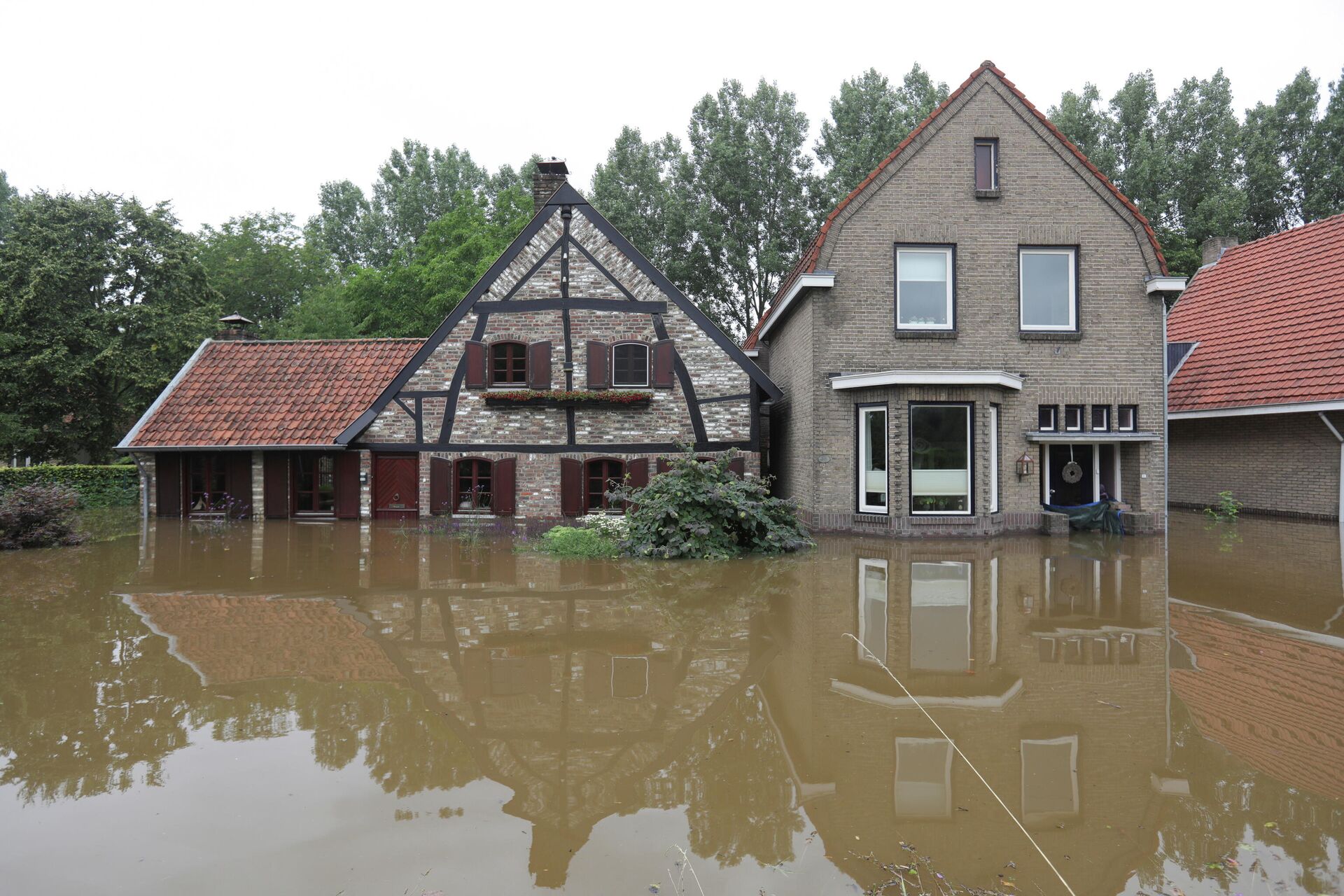 Поплављена кућа у месту Гуел у Холандији - Sputnik Србија, 1920, 17.07.2021