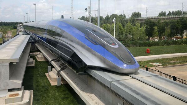 Kineski novi brzi voz dostiže brzinu od 600 kilometara na sat - Sputnik Srbija