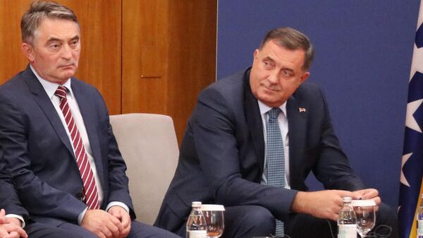Željko Komšić i Milorad Dodik - Sputnik Srbija