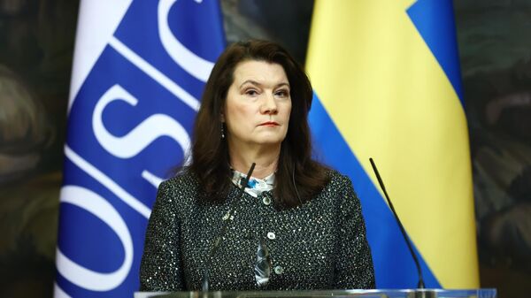 Шведска министарка спољних послова Ан Линде - Sputnik Србија