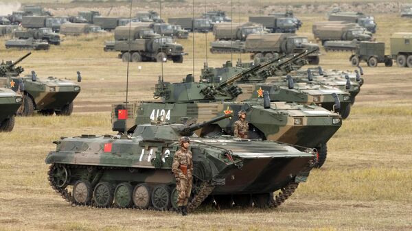 Vojne vežbe ruske i kineske vojske - Sputnik Srbija