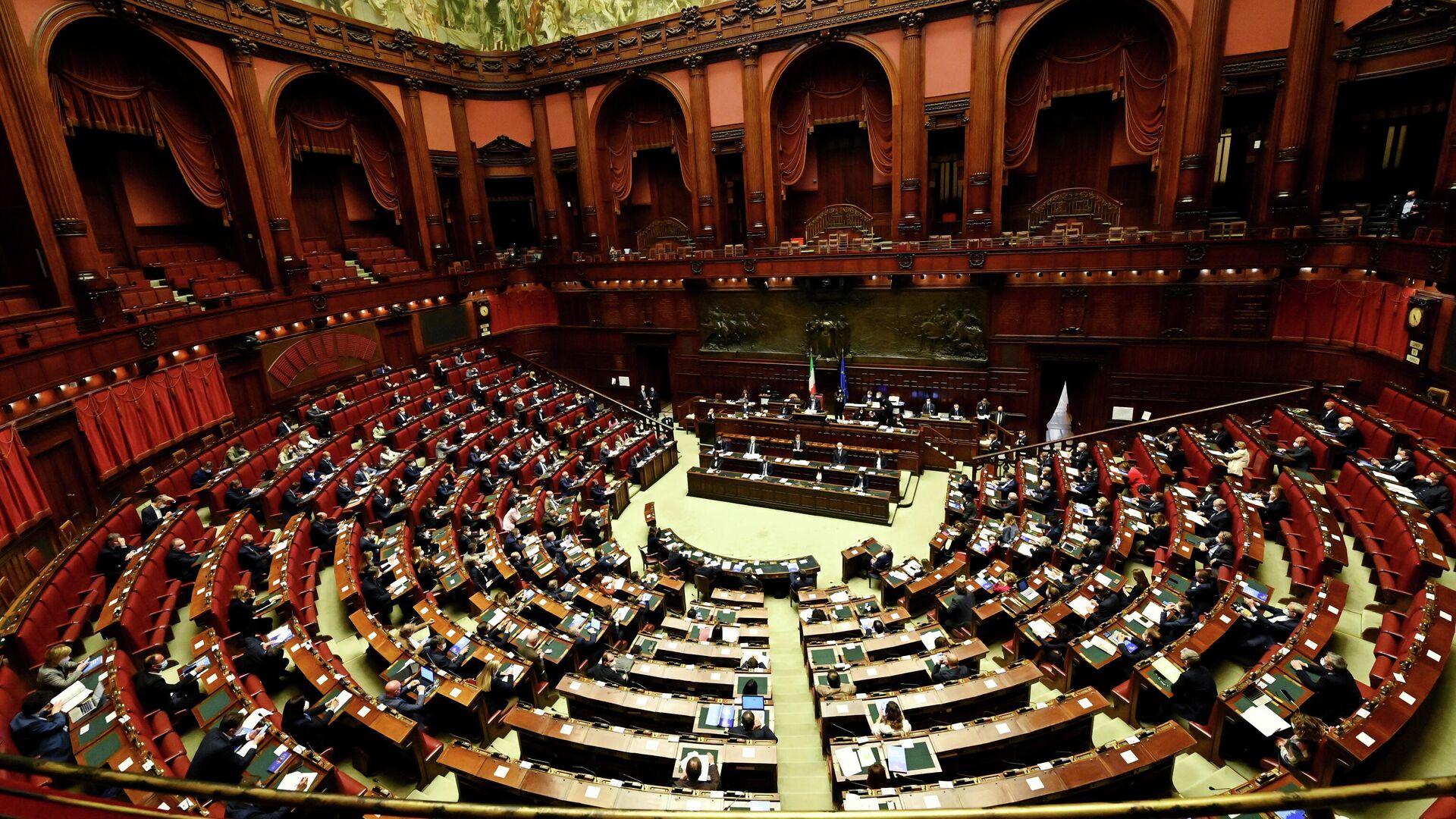 Zasedanje Parlamenta Italije - Sputnik Srbija, 1920, 28.01.2022
