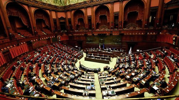 Zasedanje Parlamenta Italije - Sputnik Srbija