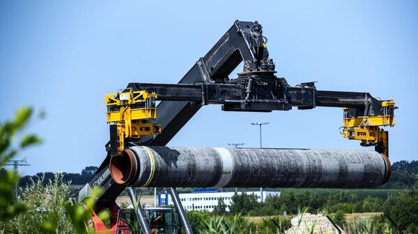 Izgradnja gasovoda Severni tok 2, nemačka luka Mukran - Sputnik Srbija