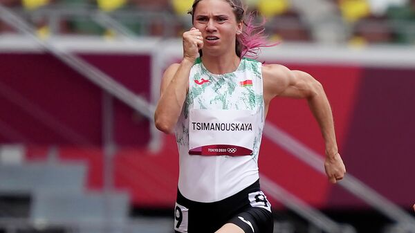Beloruska atletičarka Kristina Timanovska - Sputnik Srbija