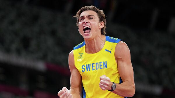 Švedski atletičar Armand Duplantis - Sputnik Srbija