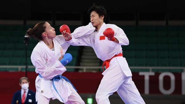 Jovana Preković u finalu Olimpijskih igara u karateu - Sputnik Srbija