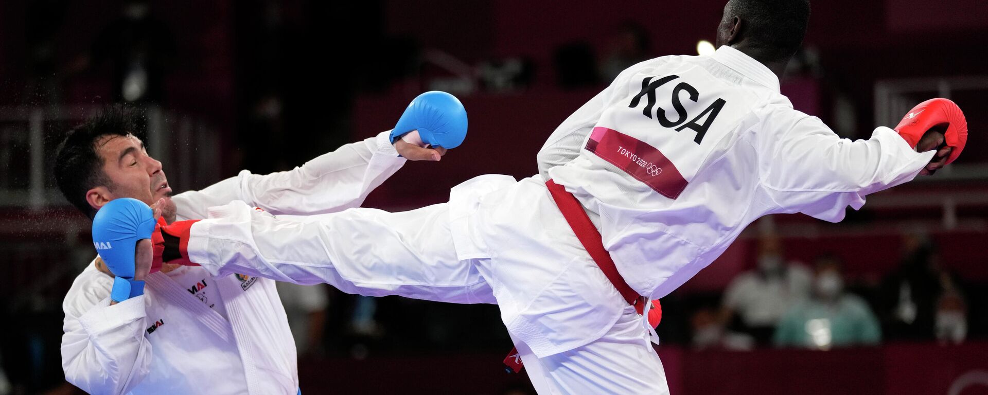 Nokaut koji je odlučio finale u karateu do 75kg na Olimpijskim igrama - Sputnik Srbija, 1920, 07.08.2021