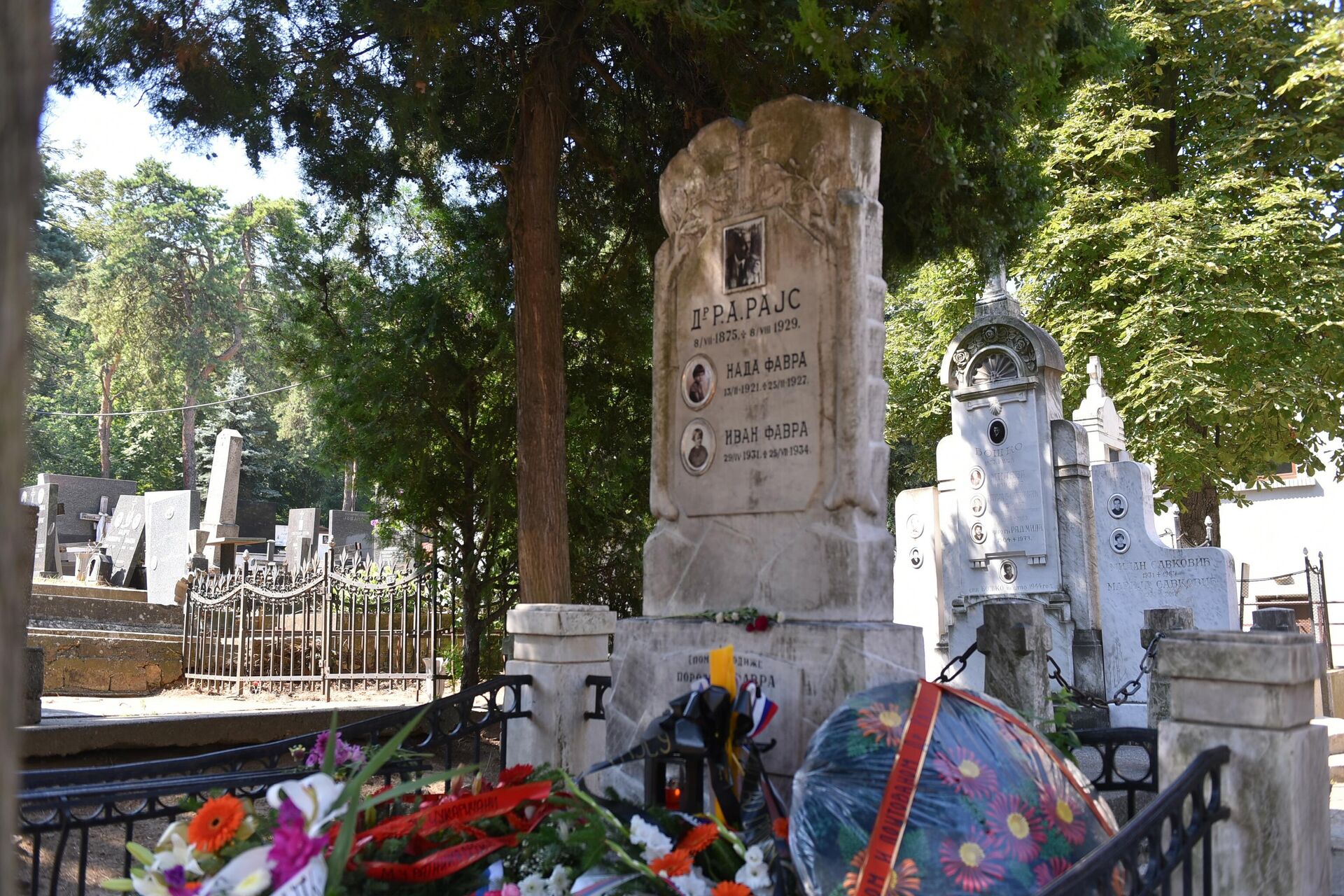 Grob Arčibalda Rajsa na Topčideru - Sputnik Srbija, 1920, 08.08.2021