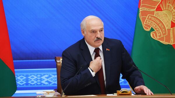 Лукашенко на „Великом разговору са председником“ - Sputnik Србија