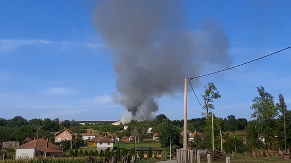 Пожар на депонији у Тополи - Sputnik Србија