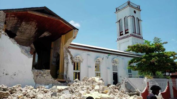 Zemljotres na Haitiju - Sputnik Srbija