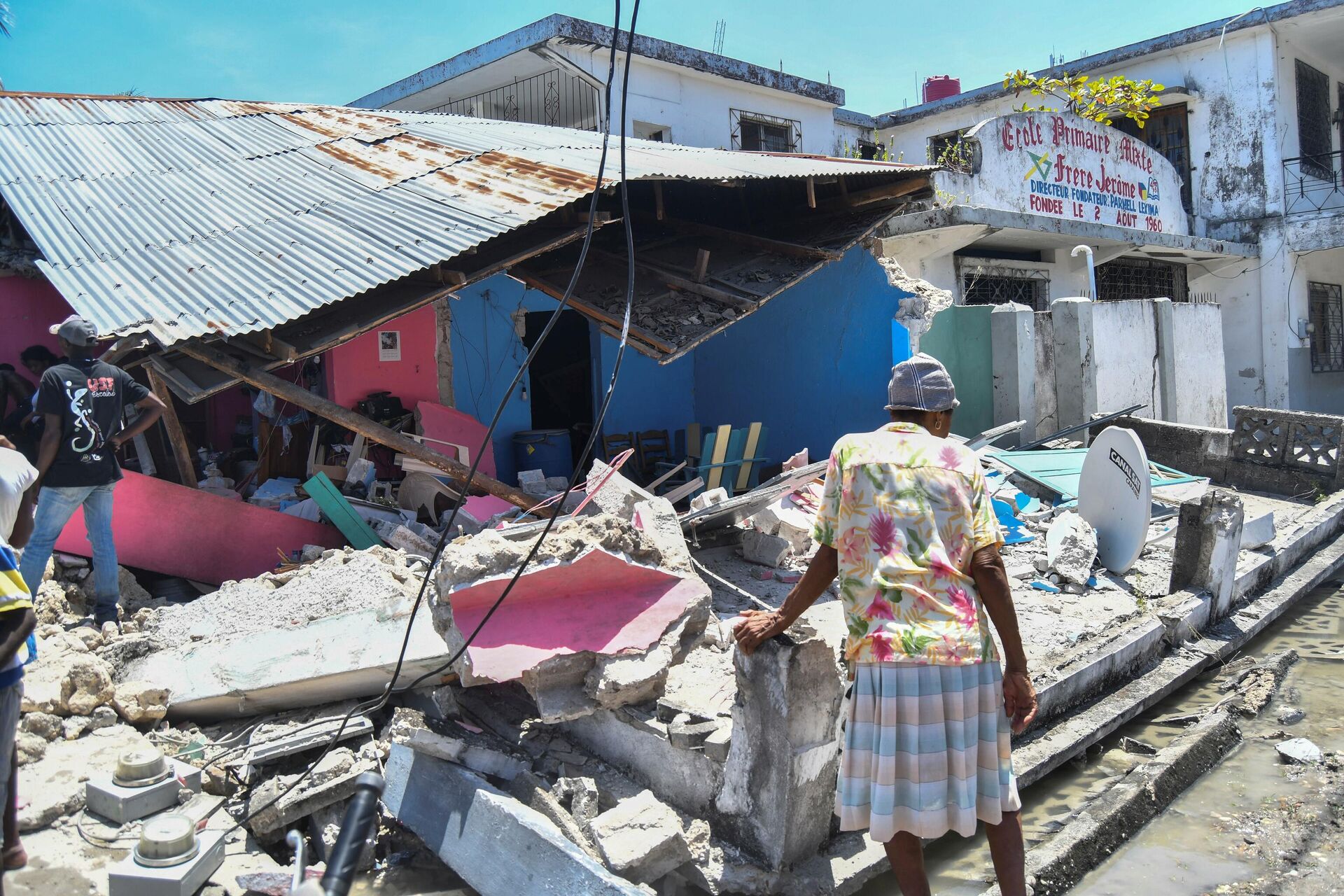 Порушене куће у земљотресу на Хаитију - Sputnik Србија, 1920, 15.08.2021