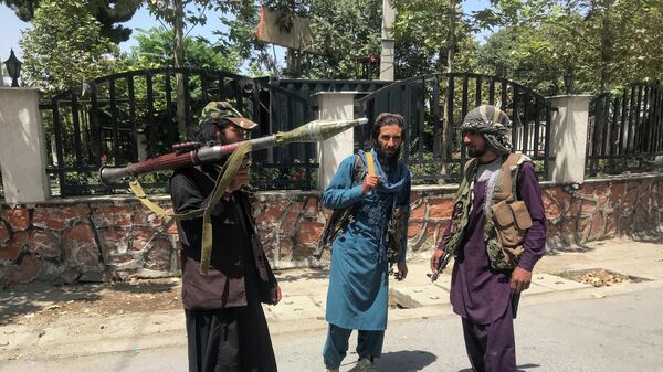 Militanti pokreta Taliban u Kabulu - Sputnik Srbija