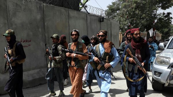 Милитанти покрета Талибан у Кабулу - Sputnik Србија