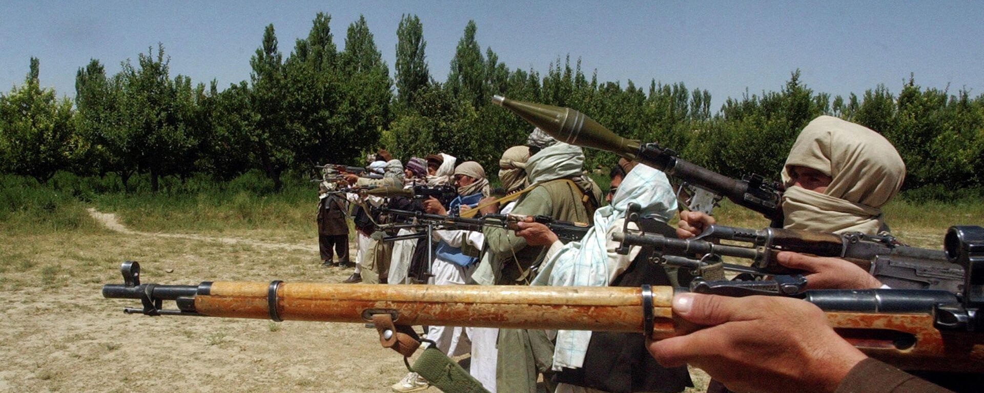 Милитанти покрета Талибан у Авганистану - Sputnik Србија, 1920, 06.09.2021