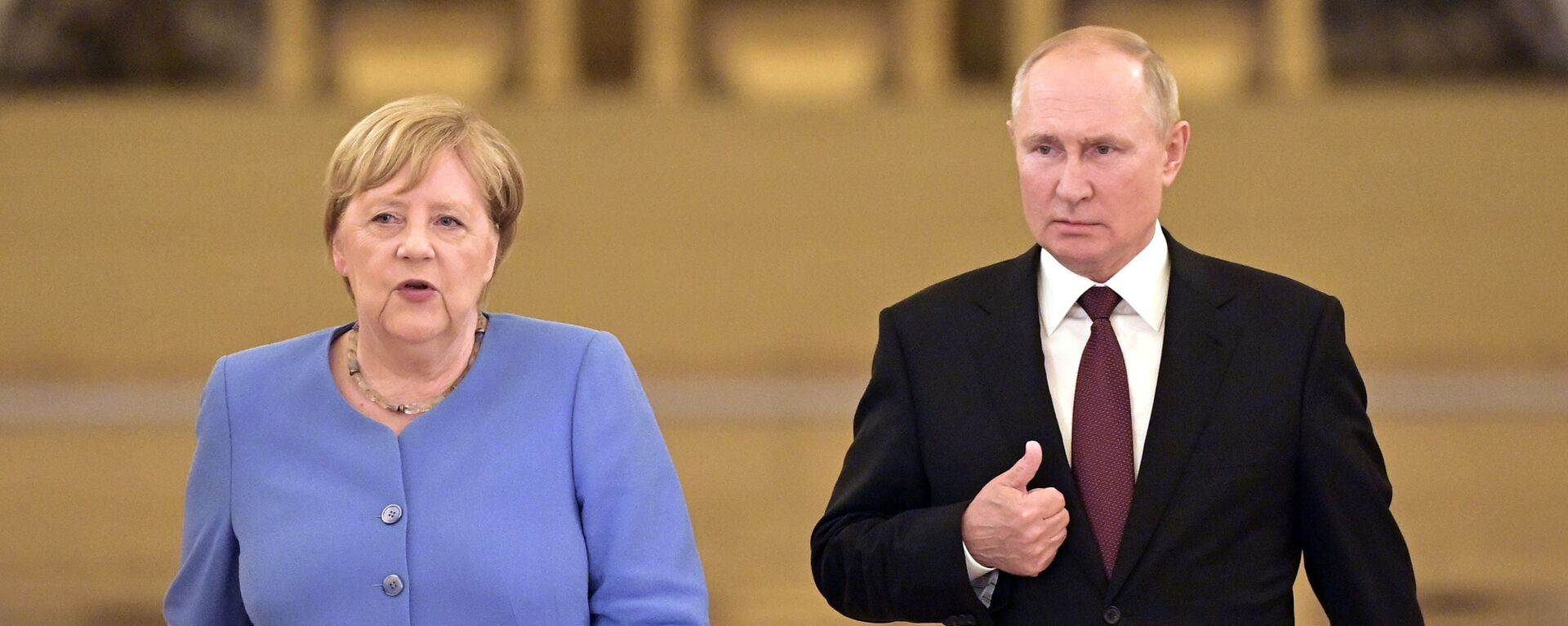 Vladimir Putin i Angela Merkel - Sputnik Srbija, 1920, 18.06.2022