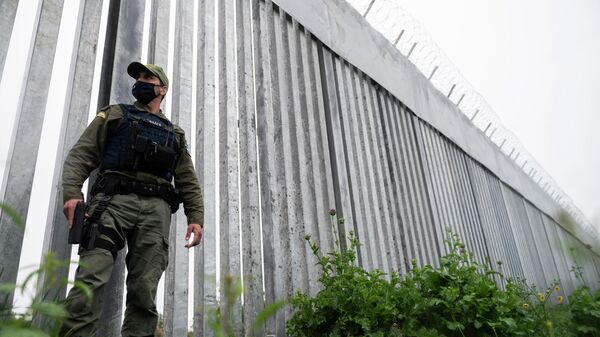 Antimigrantska ograda na granici Grčke i Turske - Sputnik Srbija