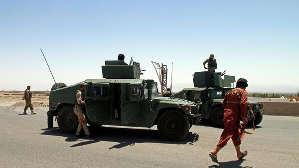 Pripadnici avganistanskih vladinih snaga u gradu Herat  - Sputnik Srbija