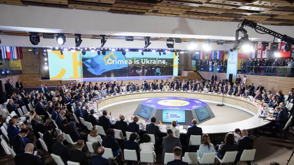 Učesnici samita Krimske platforme u Kijevu - Sputnik Srbija