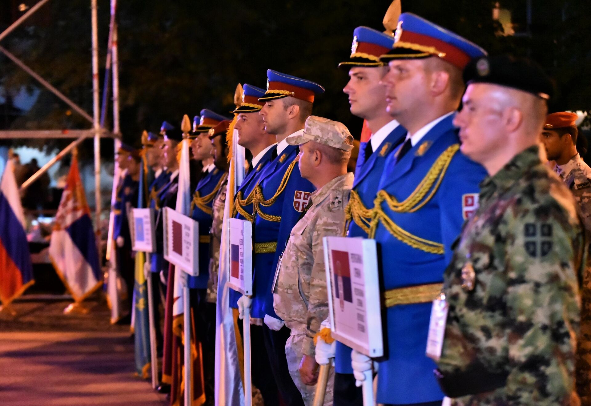 Церемонија отварања међународног такмичења јединица војне полиције „Чувар реда“ - Sputnik Србија, 1920, 30.08.2021