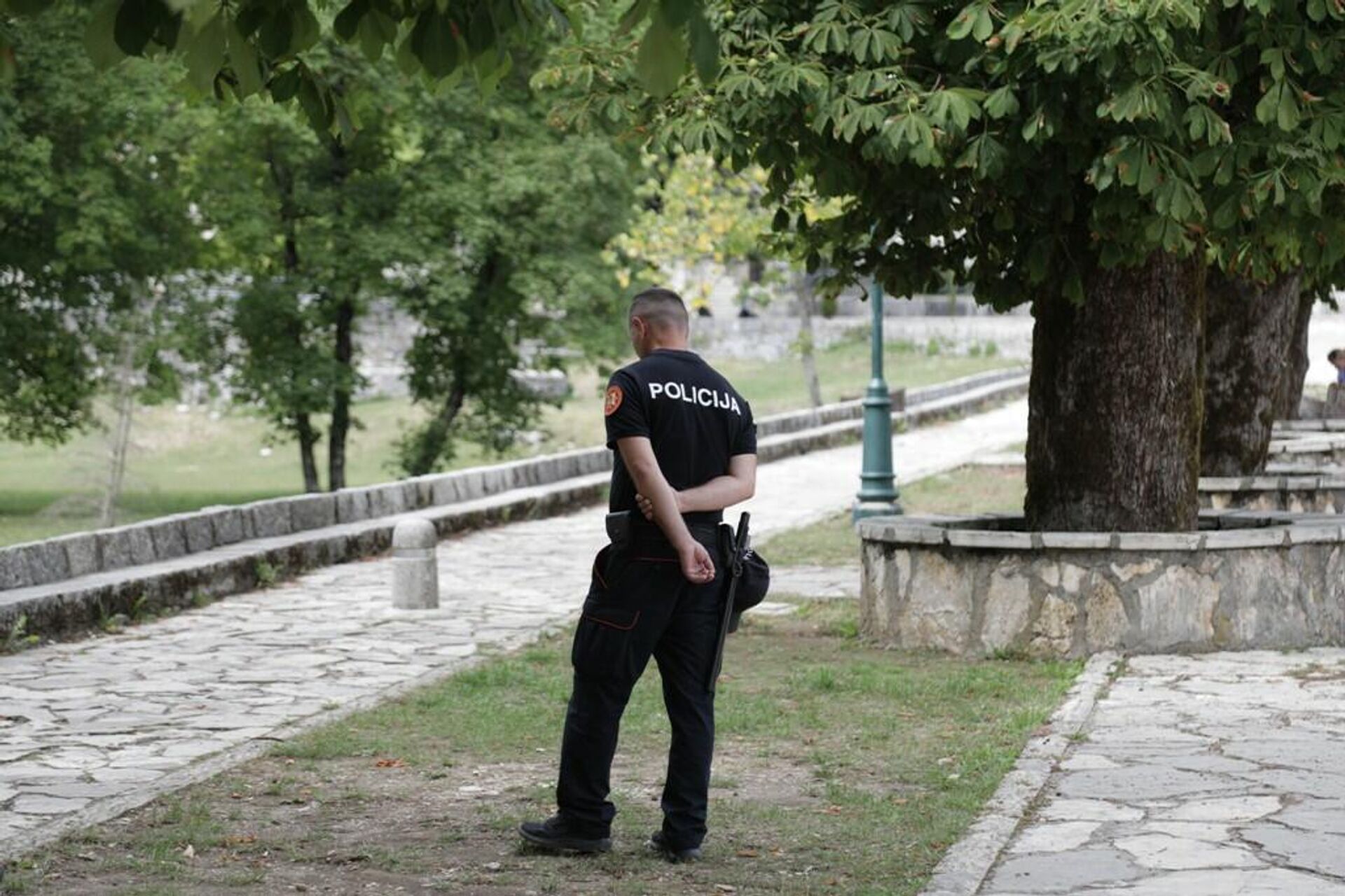 Полиција дежура у комплексу Цетињског манастира - Sputnik Србија, 1920, 03.09.2021