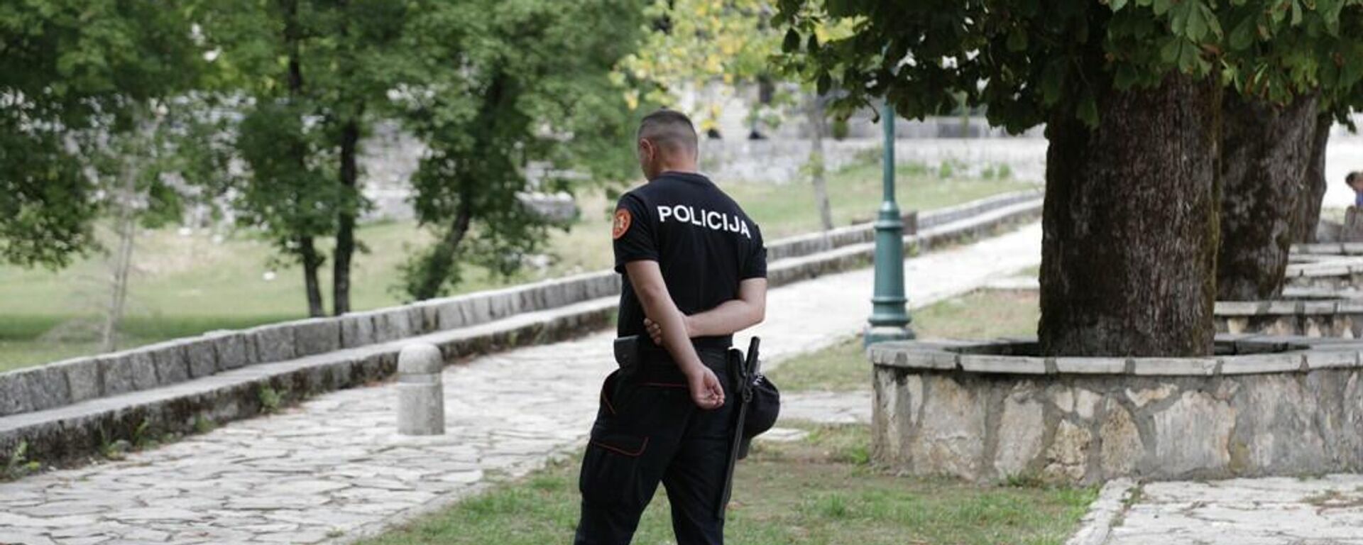 Policija dežura u kompleksu Cetinjskog manastira - Sputnik Srbija, 1920, 17.09.2021