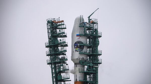 Start rakete-nosača Sojuz 2.1b sa kosmičkim aparatom Arktika M - Sputnik Srbija