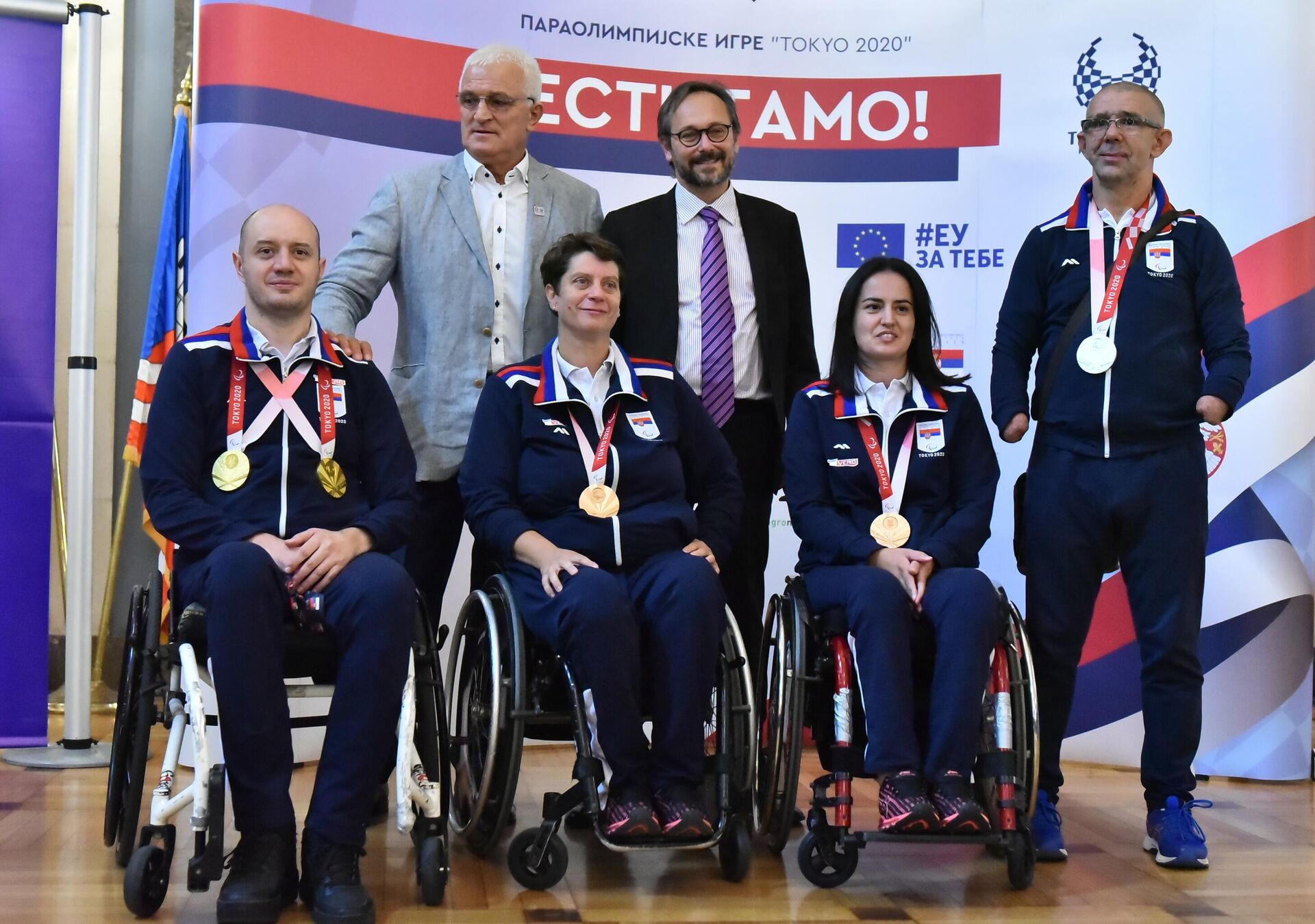Paraolimpijci svečano dočekani u Skupštini grada - Sputnik Srbija, 1920, 09.09.2021