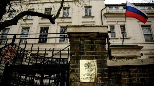 Zgrada ruske ambasade u Londonu - Sputnik Srbija