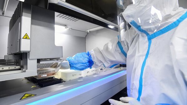 Laboratorija u za testiranje virusa korona u kineskom Vuhanu - Sputnik Srbija