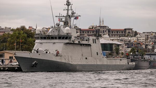 Шпански војни брод Рајо у водама Истанбула - Sputnik Србија