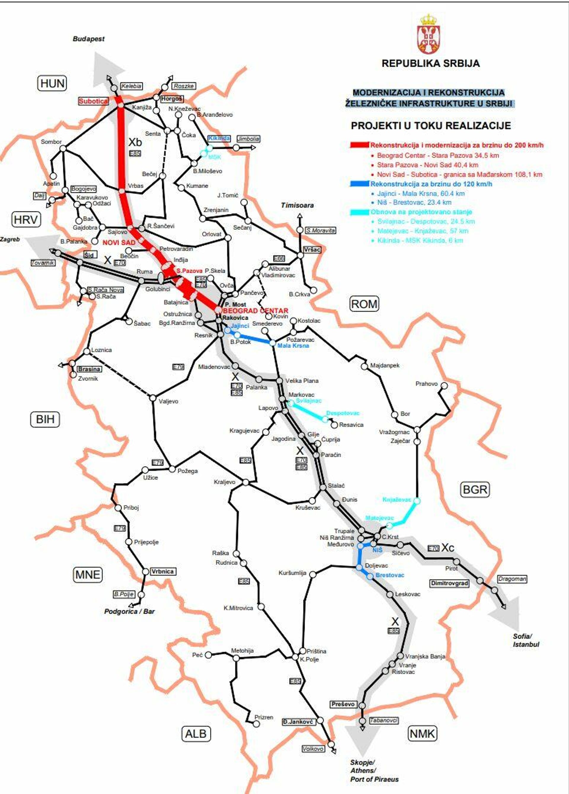 Modernizacija i rekonstrukcija železničke infrastrukture u Srbiji - tekući projekti - Sputnik Srbija, 1920, 24.09.2021
