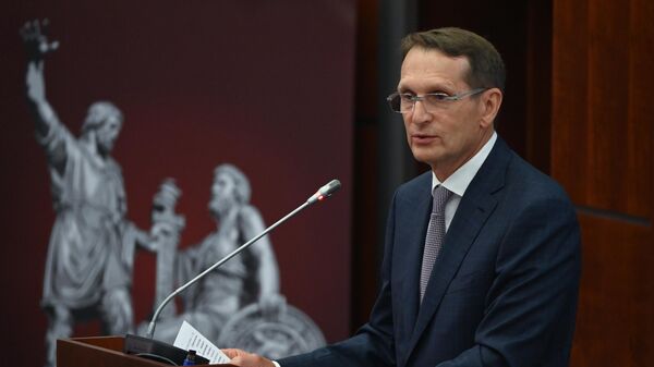 Direktor Spoljno-obaveštajne službe Rusije Sergej Nariškin - Sputnik Srbija