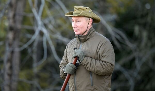 Po povratku iz radne posete Blagoveščensku, Putin je nekoliko dana ostao u jednom od sibirskih regiona - Sputnik Srbija