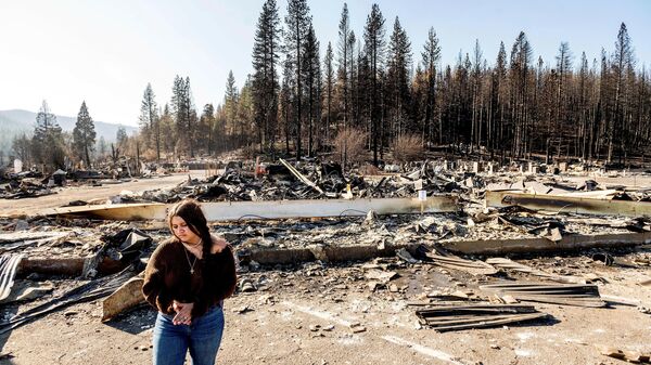 Požar uništio gradić Grinvil u Kaliforniji - Sputnik Srbija