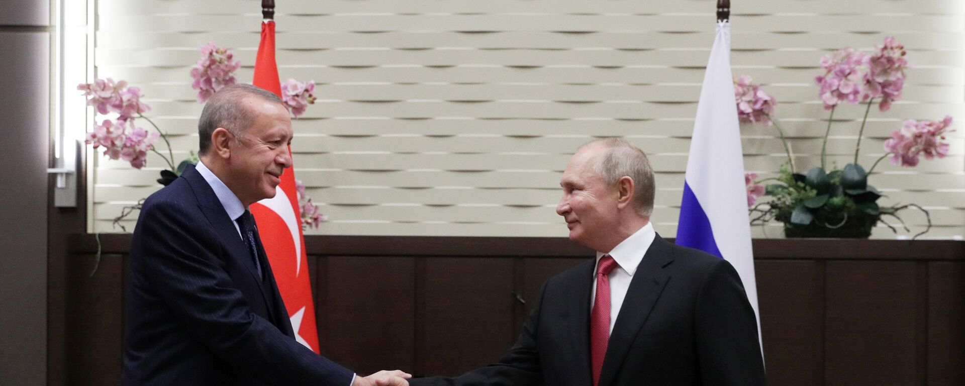 „Односи Русије и Турске се позитивно развијају“: Почео састанак Путина и Ердогана у Сочију - Sputnik Србија, 1920, 29.09.2021