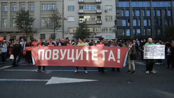 Protest advokata u Beogradu - Sputnik Srbija