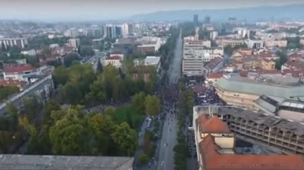 Протест у Бањалуци - Sputnik Србија