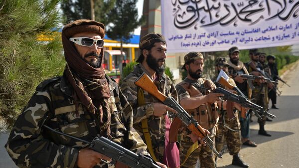 Pripadnici pokreta Taliban u predgrađu Kabula - Sputnik Srbija