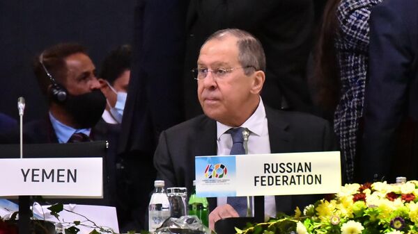Sergej Lavrov, šef ruske diplomatije na komemorativnom Samitu pokreta nesvrstanih - Sputnik Srbija