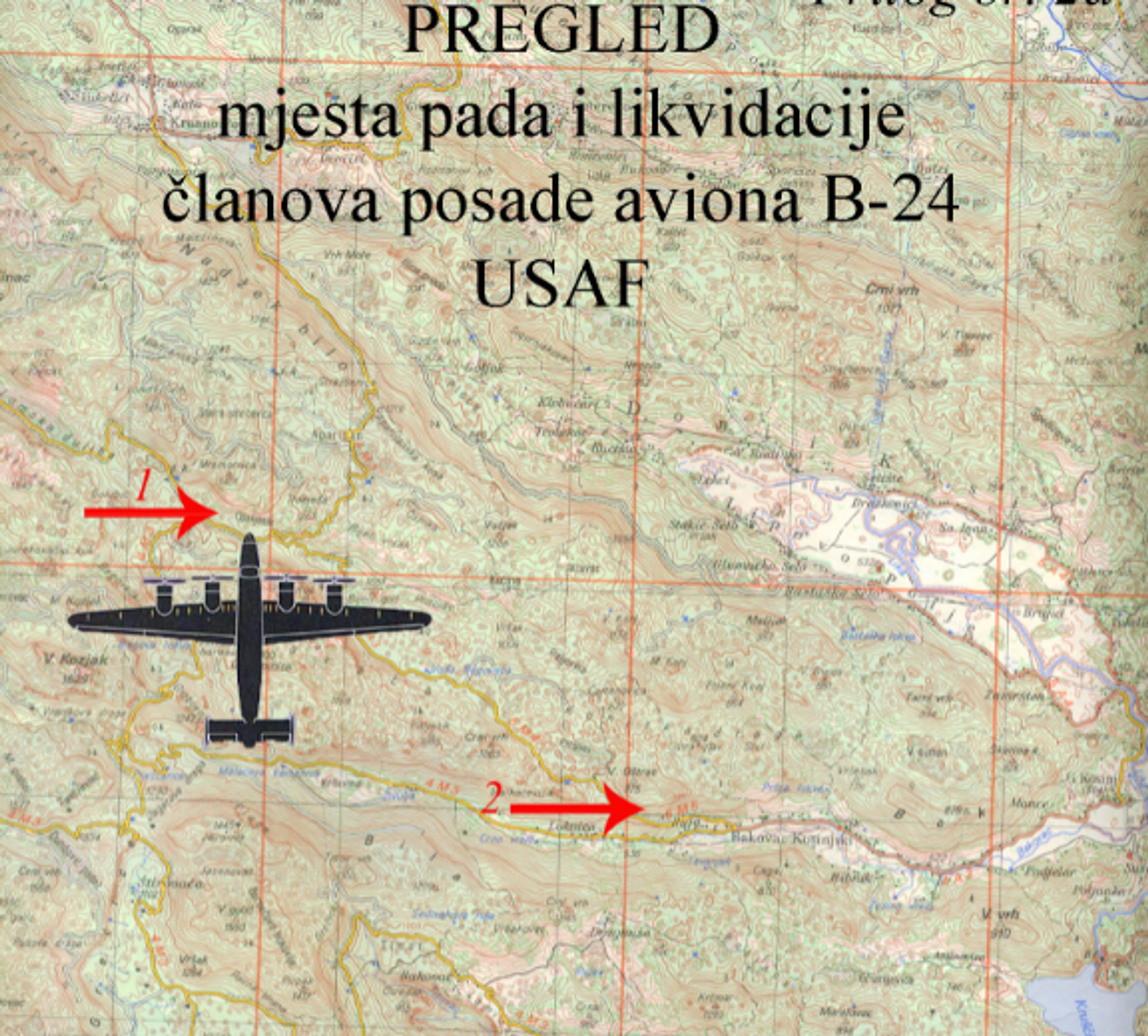 За телима америчких авијатичара које су убили становници хрватског села Косињски Баковац још се трага - Sputnik Србија, 1920, 23.10.2021