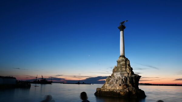 Spomenik potopljenim brodovima u Sevastopolju - Sputnik Srbija