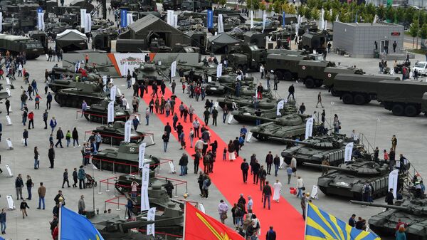 Sajam naoružanja na Međunarodnom forumu Armija u Moskvi - Sputnik Srbija